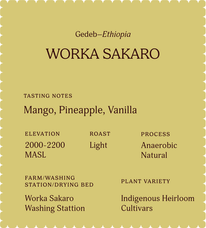 Worka Sakaro | Single Origin Coffee